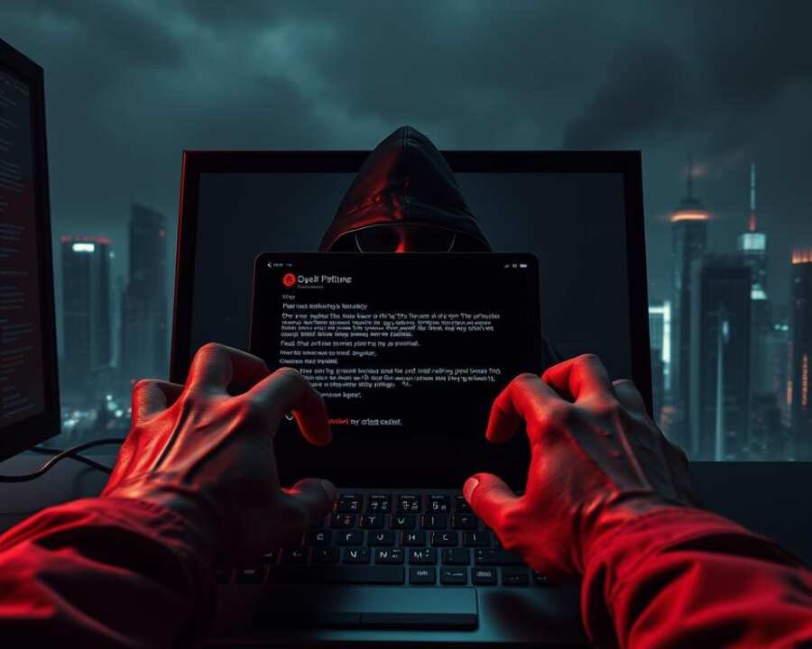 Spearphishing attack workflow: a sophisticated cyber assault unfolds. In the foreground, a hacker's hands skillfully navigate a dark computer interface, orchestrating a targeted email laced with a malicious payload. The middle ground depicts a distressed corporate executive, unaware of the impending threat as they open the compromised message. In the background, an ominous cityscape shrouded in an eerie, low-key lighting evokes the clandestine nature of the attack. Advanced rendering techniques capture the technical details with photorealistic precision, while the somber mood and ominous atmosphere convey the gravity of the situation, reflecting the evolving tactics of the APT12 hacker group. Spearphishing attack workflow: a sophisticated cyber assault unfolds. In the foreground, a hacker's hands skillfully navigate a dark computer interface, orchestrating a targeted email laced with a malicious payload. The middle ground depicts a distressed corporate executive, unaware of the impending threat as they open the compromised message. In the background, an ominous cityscape shrouded in an eerie, low-key lighting evokes the clandestine nature of the attack. Advanced rendering techniques capture the technical details with photorealistic precision, while the somber mood and ominous atmosphere convey the gravity of the situation, reflecting the evolving tactics of the APT12 hacker group.