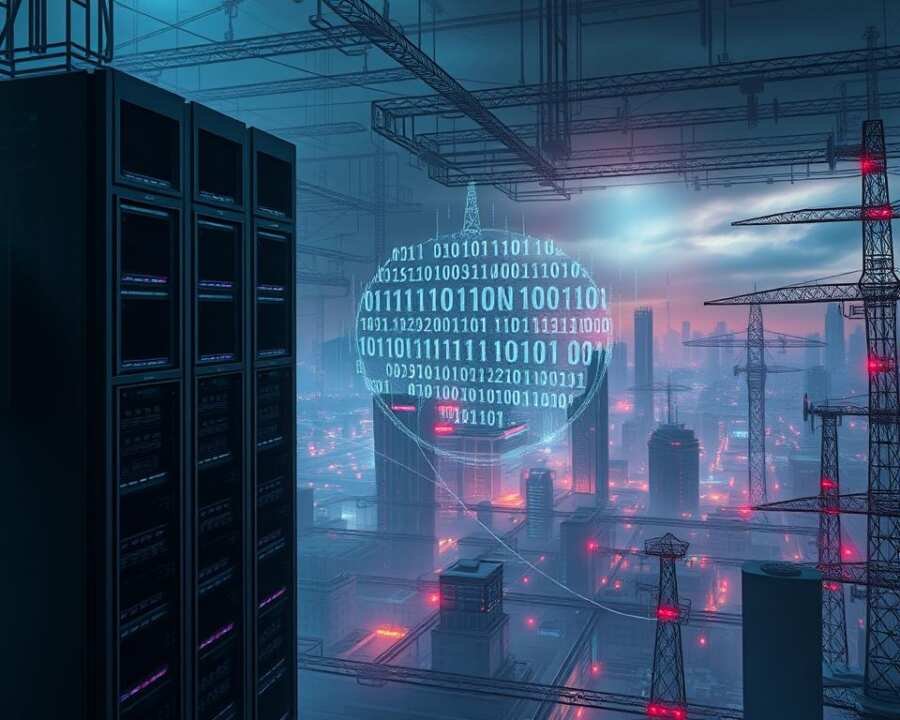 A vast, interconnected network of digital infrastructure, shrouded in a brooding atmosphere of cyber-threats. In the foreground, a towering data center stands as a symbol of global connectivity, its sleek facade betraying the relentless onslaught of APT31's advanced persistent threats. Hovering in the middle ground, a swarm of binary code fragments dance ominously, hinting at the group's sophisticated hacking techniques. In the distant background, a cityscape of skyscrapers and communication towers serves as a backdrop, their vulnerability to APT31's attacks laid bare. The scene is bathed in a cool, ominous lighting, evoking a sense of unease and the far-reaching impact of this China-based hacker collective on the world's cybersecurity landscape. A vast, interconnected network of digital infrastructure, shrouded in a brooding atmosphere of cyber-threats. In the foreground, a towering data center stands as a symbol of global connectivity, its sleek facade betraying the relentless onslaught of APT31's advanced persistent threats. Hovering in the middle ground, a swarm of binary code fragments dance ominously, hinting at the group's sophisticated hacking techniques. In the distant background, a cityscape of skyscrapers and communication towers serves as a backdrop, their vulnerability to APT31's attacks laid bare. The scene is bathed in a cool, ominous lighting, evoking a sense of unease and the far-reaching impact of this China-based hacker collective on the world's cybersecurity landscape.
